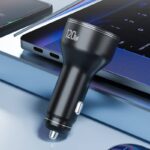 140W/120W 2ポート 車載充電器 2台同時充電可能 カーチャージャーUSB-A+USB-C カーチャージャー