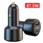 シガーソケット 87.5W/100W カーチャージャー 液晶ディスプレイ付き 車載充電器 PD+QC+PPS 12V/24V車兼用  SKU:AC12062025013 - 画像 (3)