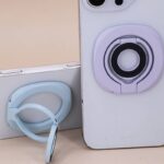 両面 折り畳式 マグネット式 スマホ スタンド Magsafe対応 スマートフォン 強磁器マグネット 全機種対応 マグネット