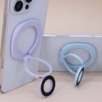 両面 折り畳式 マグネット式 スマホ スタンド Magsafe対応 スマートフォン 強磁器マグネット 全機種対応 マグネット