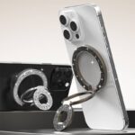 両面 折り畳式 マグネット式 スマホ スタンド Magsafe対応 スマートフォン 強磁器マグネット 全機種対応 マグネット iphone スタンド 落下防止