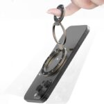 両面 折り畳式 マグネット式 スマホ スタンド Magsafe対応 スマートフォン 強磁器マグネット 全機種対応 マグネット iphone スタンド 落下防止