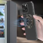 両面 折り畳式 マグネット式 スマホ スタンド Magsafe対応 スマートフォン 強磁器マグネット 全機種対応 マグネット iphone スタンド 落下防止