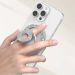 両面 折り畳式 マグネット式 スマホ スタンド Magsafe対応 スマートフォン 強磁器マグネット 全機種対応 マグネット iphone スタンド 落下防止