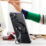 両面 折り畳式 マグネット式 スマホ スタンド Magsafe対応 スマートフォン 強磁器マグネット 全機種対応 マグネット