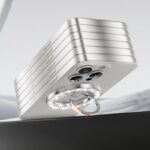 折り畳式 マグネット式 スマホ スタンド Magsafe対応 スマートフォン 強磁器マグネット 全機種対応 マグネット iphone スタンド