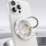 折り畳式 マグネット式 スマホ スタンド Magsafe対応 スマートフォン 強磁器マグネット 全機種対応 マグネット iphone スタンド