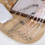 首掛けストラップ スマホストラップ 吊り下げ スマホ全機種対応 ネックストラップ 落下防止 スマホアクセサリ- ストラップ