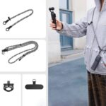 OSMO POCKET 3対応 ネックストラップ Osmo Pocket 3 / 4 ショルダーストラップ 肩掛け ネックストラップ