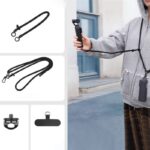 OSMO POCKET 3対応 ネックストラップ Osmo Pocket 3 / 4 ショルダーストラップ 肩掛け ネックストラップ