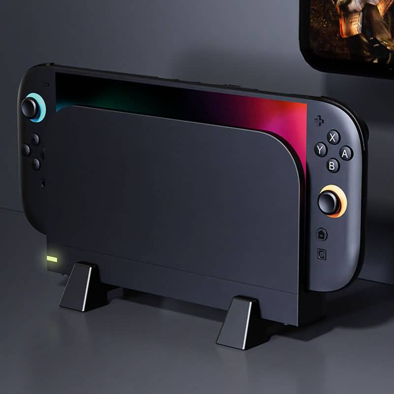 AC12122025003-07 Switch2用 ドックグリップスタンド Switch2用ドック転倒防止スタンド ラバードックスタンド