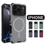 iPhone17 2in1 PC+TPU ケース magsafe対応ケース iPhone17ケース スマホケース