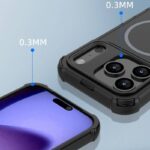 iPhone17 2in1 PC+TPU ケース magsafe対応ケース iPhone17ケース スマホケース