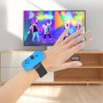 ジョイコン リストバンド Switch joy-con アームバンド ジョイコン リストバンド ブルー レッド