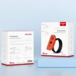 ジョイコン リストバンド Switch joy-con アームバンド ジョイコン リストバンド ブルー レッド
