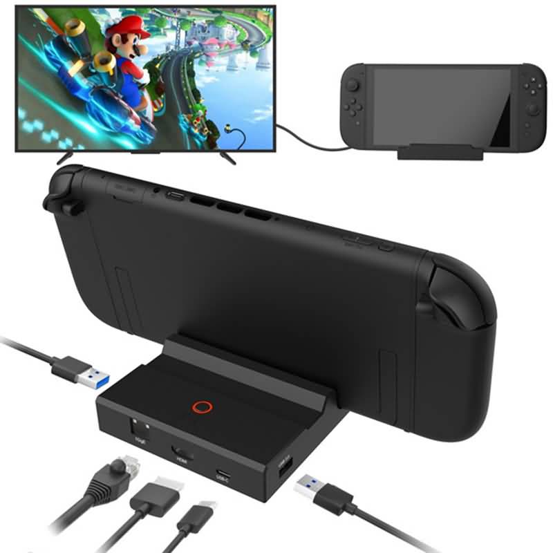 AC12122025019-01 Nintendo Switch2 ミニドック Type-C USBポート Switch スタンド Switch ドック AL-NS2532 Switch スタンド