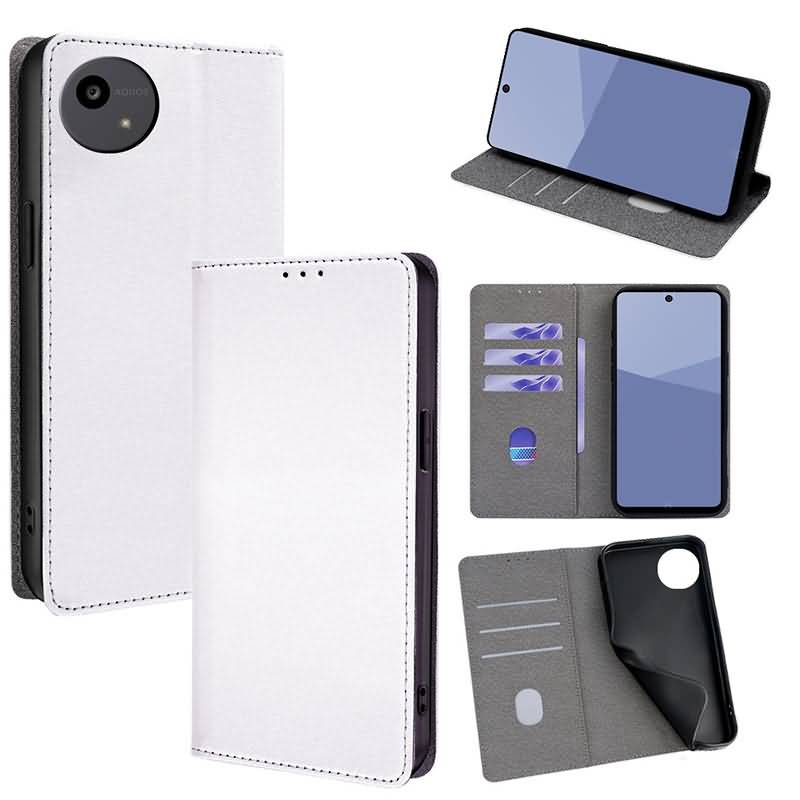 AC12122025030-1 Aquos wish 4/SH-52E 合成革ケース 手帳型ケース Aquos R10 手帳型ケースAquos wish 5 PUレザー