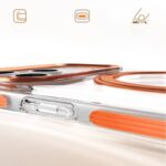 iPhone17 2in1 PC+TPU ケース magsafe対応ケース 360回転可能 iPhone17ケース