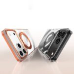 iPhone17 2in1 PC+TPU ケース magsafe対応ケース 360回転可能 iPhone17ケース