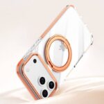 iPhone17 2in1 PC+TPU ケース magsafe対応ケース 360回転可能 iPhone17ケース