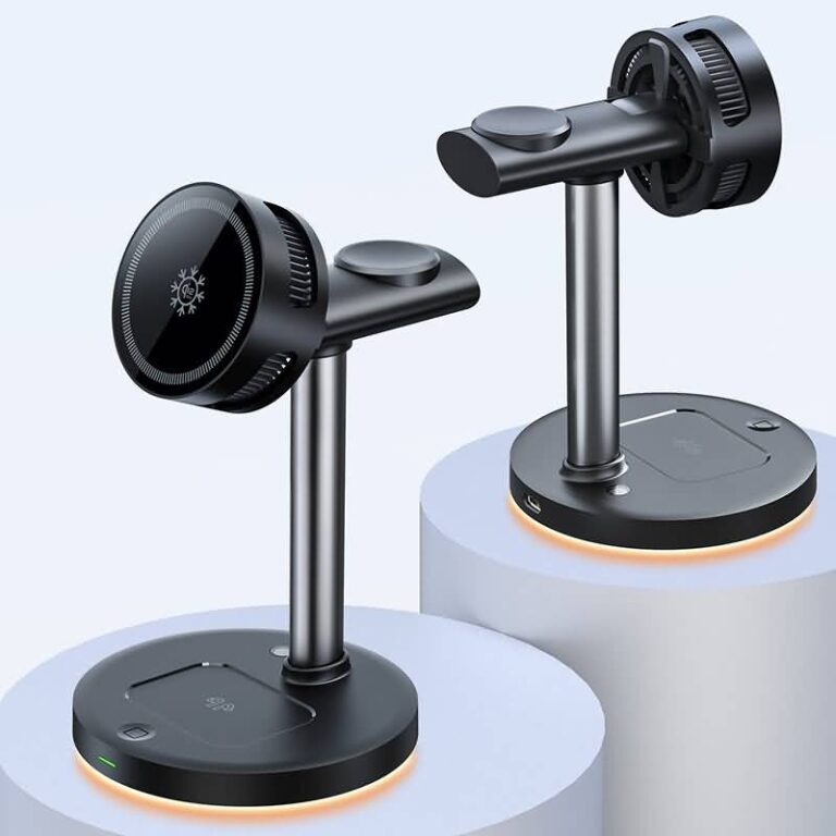 PD25W 快速充電器 Qi2.2 チャージャー ワイヤレス充電器 半導体冷却搭 ナイトライト 常夜灯 調色 Apple watch &Air Pods充電可能 ワイヤレス充電