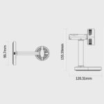 PD25W 快速充電器 Qi2.2 チャージャー ワイヤレス充電器 半導体冷却搭 ナイトライト 常夜灯 調色 Apple watch &Air Pods充電可能 ワイヤレス充電