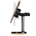 PD25W 快速充電器 Qi2.2 チャージャー ワイヤレス充電器 半導体冷却搭 ナイトライト 常夜灯 調色 Apple watch &Air Pods充電可能 ワイヤレス充電