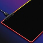 マウスパッド ゲーミングマウスパッド ワイヤレス充電 RGB 発光 マウスパッド キーボードパッド デスクパッド 多機能 大型キーボードパッド 防水性と滑り止め マルチカラーオプション