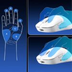 X11 ゲームマウス マグネット式充電ドックRGB ゲーミング マウス