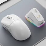 X11 ゲームマウス マグネット式充電ドックRGB ゲーミング マウス