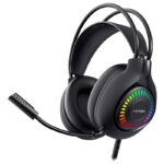 ゲーミングヘッドセット 7.1chサラウンドサウンド対応ゲーミングヘッドフォン RGB付き