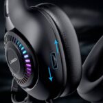 ゲーミングヘッドセット 7.1chサラウンドサウンド対応ゲーミングヘッドフォン RGB付き