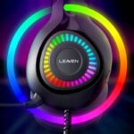 ゲーミングヘッドセット 7.1chサラウンドサウンド対応ゲーミングヘッドフォン RGB付き