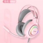 ゲーミングヘッドセット 7.1chサラウンドサウンド対応ゲーミングヘッドフォン RGB付き