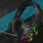 ゲーミングヘッドセット 7.1chサラウンドサウンド対応ゲーミングヘッドフォン RGB付き ヘッドフォン イヤホン 有線 ゲーム ヘッドセット ゲーミング ヘッドホン