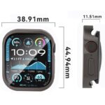 AppleWatch S11/S10 42/46mm アップルウォッチ 専用 ケース TPU+アルミニウム合金