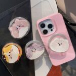 スマホグリップ Magsafe 対応 グリップホルダー 超強力磁石搭載 落下防止 携帯スタンド スタンド ホルダー 落下防止 携帯スタンド  全12色 SKU:AC12242025005