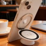 スマホグリップ Magsafe 対応 グリップホルダー 超強力磁石搭載 落下防止 携帯スタンド スタンド ホルダー 落下防止 携帯スタンド