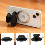 スマホグリップ Magsafe 対応 グリップホルダー 超強力磁石搭載 落下防止 携帯スタンド スタンド ホルダー 落下防止 携帯スタンド