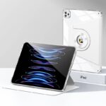 2024iPadPro13 分離型 手帳型ケース  マグネット式アップル アイパッドケース iPad mini7  ケース  衝撃吸収 保護カバー全6色 SKU:AC12242025011 - 画像 (2)