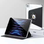 2024iPadPro13 分離型 手帳型ケース  マグネット式アップル アイパッドケース iPad mini7  ケース  衝撃吸収 保護カバー全6色 SKU:AC12242025011 - 画像 (3)