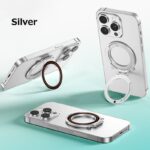 両面 折り畳式 マグネット式 スマホ スタンド[ストラップ付き無し］ MagSafeスマホケース用ストラップ 磁石 落下防止 紛失防止マグネット ストラップ magsafe 携帯ストラップ   全3色 SKU:AC12242025013 - 画像 (5)