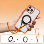 両面 折り畳式 マグネット式 スマホ スタンド[ストラップ付き無し］ MagSafeスマホケース用ストラップ 磁石 落下防止 紛失防止マグネット ストラップ magsafe 携帯ストラップ   全3色 SKU:AC12242025013 - 画像 (21)