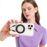 両面 折り畳式 マグネット式 スマホ スタンド[ストラップ付き無し］ MagSafeスマホケース用ストラップ 磁石 落下防止 紛失防止マグネット ストラップ magsafe 携帯ストラップ   全3色 SKU:AC12242025013 - 画像 (10)
