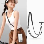 首掛けストラップ スマホストラップ 吊り下げ スマホ全機種対応 ネックストラップ 落下防止 スマホアクセサリ- ストラップ