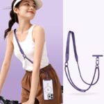 首掛けストラップ スマホストラップ 吊り下げ スマホ全機種対応 ネックストラップ 落下防止 スマホアクセサリ- ストラップ