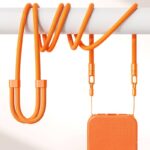 首掛けストラップ スマホストラップ 吊り下げ スマホ全機種対応 ネックストラップ 落下防止 スマホアクセサリ- ストラップ