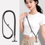 首掛けストラップ スマホストラップ 吊り下げ スマホ全機種対応 ネックストラップ 落下防止 スマホアクセサリ- ストラップ