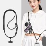 首掛けストラップ スマホストラップ 吊り下げ スマホ全機種対応 ネックストラップ 落下防止 スマホアクセサリ- ストラップ