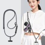 首掛けストラップ スマホストラップ 吊り下げ スマホ全機種対応 ネックストラップ 落下防止 スマホアクセサリ- ストラップ